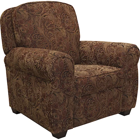 Traditional Press Back Recliner